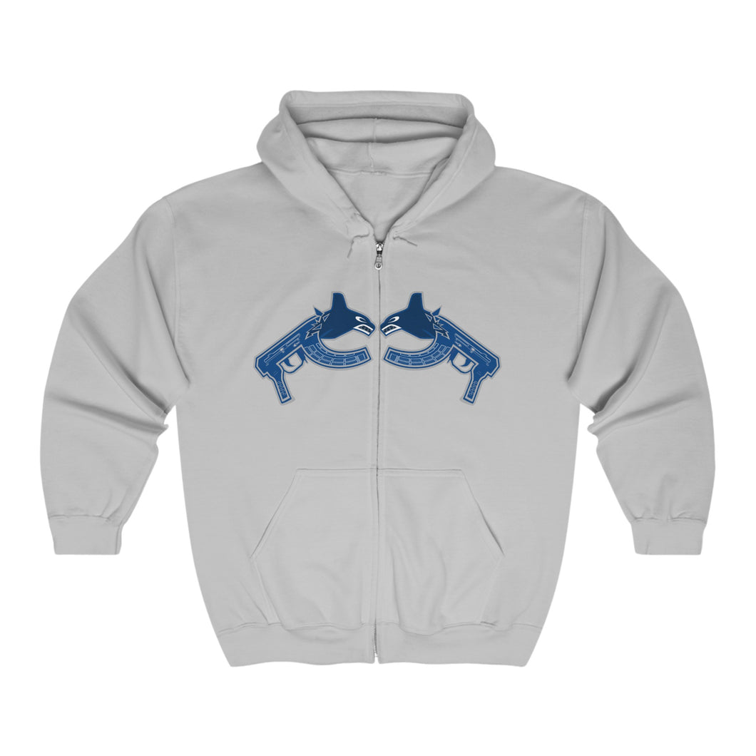 Unisex Twin Zip Hood